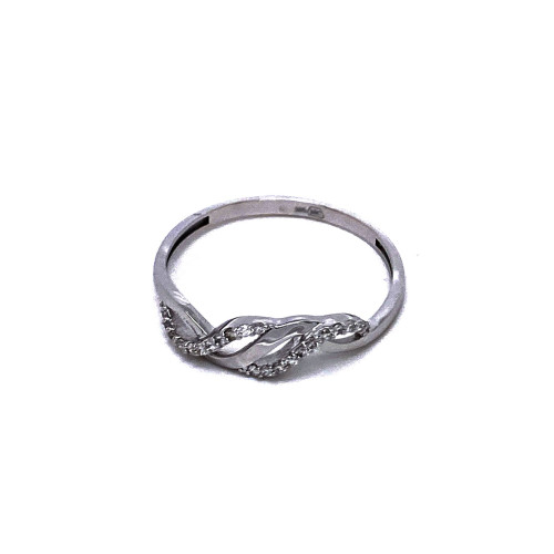ZLATÝ PRSTEN AU585/1000 1,65G S DIAMANTY 22KS 0,13CT + CERTIFIKÁT