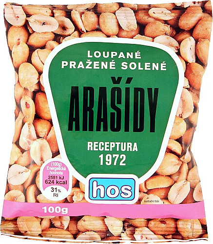 ARAŠÍDY PRAŽENÉ SOLENÉ 100G RETRO