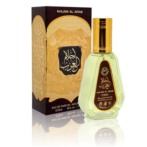 ARD AL ZAAFARAN: AHLAM AL ARAB 50ML - UNISEX PARFÉMOVÁ VODA (SKOŘICE, AMBRA)
