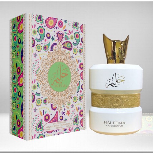 DÁMSKÁ PARFÉMOVANÁ VODA WADI AL KHALEEJ:  HALEEMA 100 ML (VANILKA, KOSATEC)