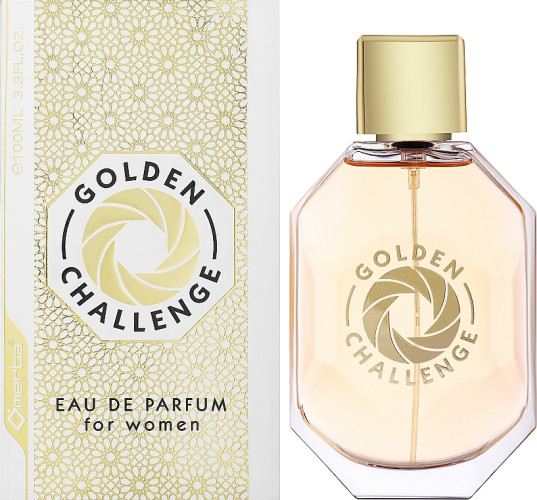 OMERTA: GOLDEN CHALLENGE 100ML - DÁMSKÁ PARFÉMOVÁ VODA (HOŘKÝ POMERANČ, MALINA)