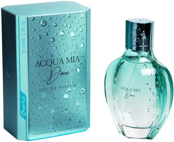 OMERTA: ACQUA MIA DONNA 100ML - DÁMSKÁ PARFÉMOVÁ VODA (PIVOŇKA, JASMÍN, MÁTA)