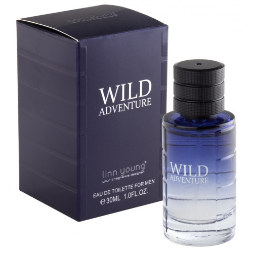 LINN YOUNG: WILD ADVENTURE 30 ML - PÁNSKÁ TOALETNÍ VODA (KOŘEN KOSATCE, CITRON)
