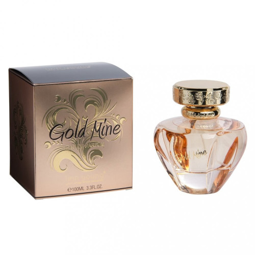 LINN YOUNG: GOLD MINE 100ML - DÁMSKÁ PARFÉMOVÁ VODA (BROSKEV, SANTALOVÉ DŘEVO)