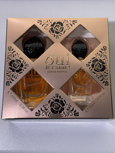 LINN YOUNG: OUI JE T´AIME -  DÁMSKÁ PARFÉMOVÁ VODA 100ML + 30ML (HRUŠKA, RŮŽE)