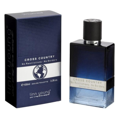LINN YOUNG: CROSS COUNTRY 100ML - PÁNSKÁ TOALETNÍ VODA (BERGAMOT,JABLKO, ŠALVĚJ)