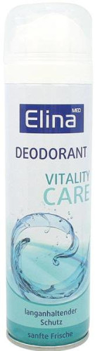 ELINA MED: UNISEX DEODORANT VITALITY CARE 150ML - NĚMECKÁ KVALITA