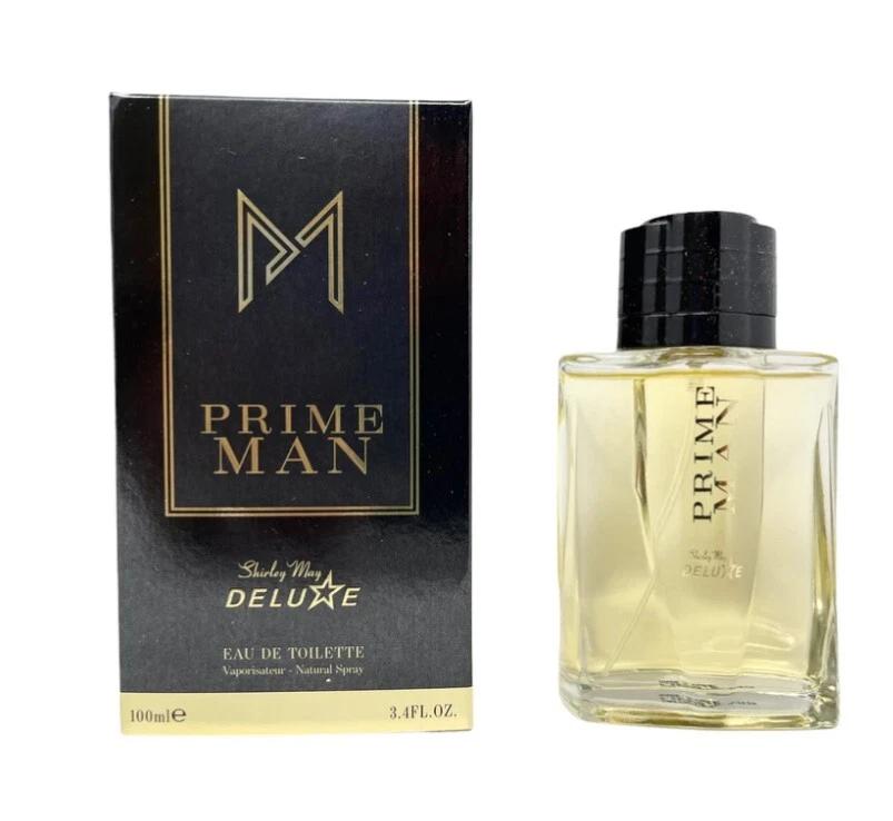 SHIRLEY MAY: PRIME MAN 100ML - PÁNSKÁ TOALETNÍ VODA (CITRUSY, KŮŽE, SANTAL)