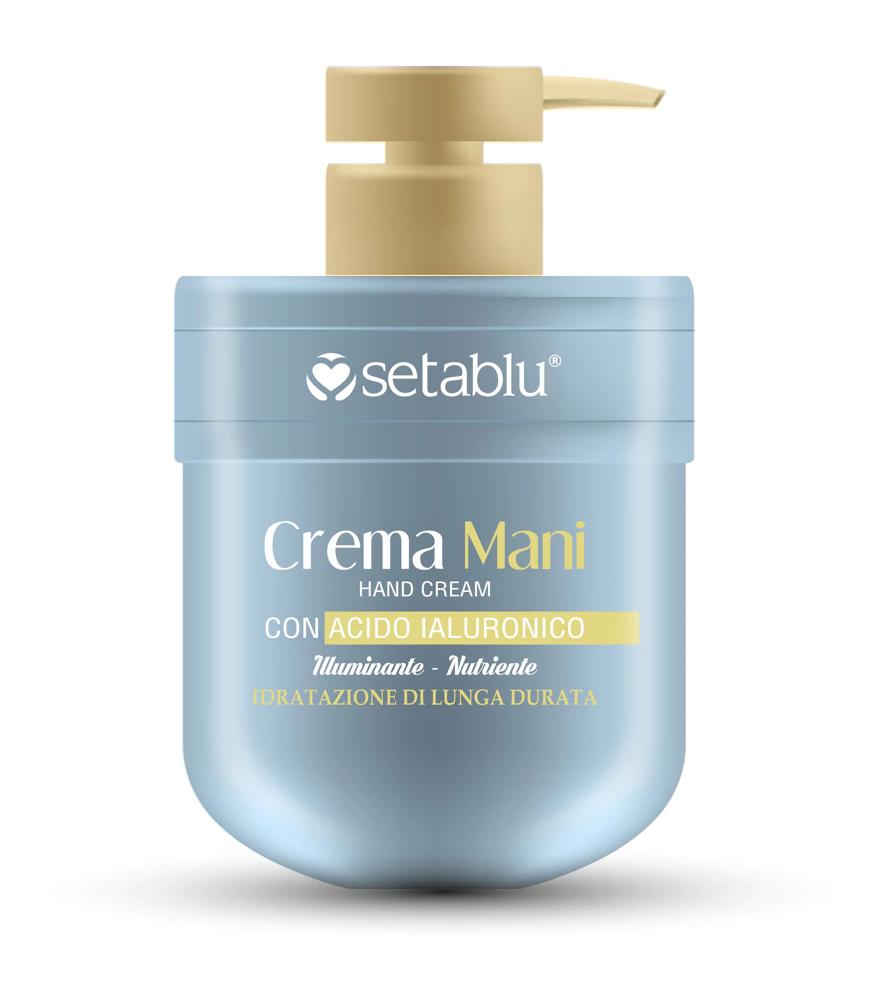 SETABLU: CREMA  MANI - HYDRATAČNÍ KRÉM NA RUCE S KYSELINOU HYALURONOVOU (300 G)