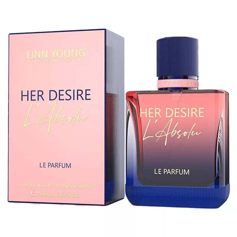 HER DESIRE L´ ABSOLU 100ML - DÁMSKÝ PARFÉM (TUBERÓRA, POMERANČOVĚ KVĚTY)