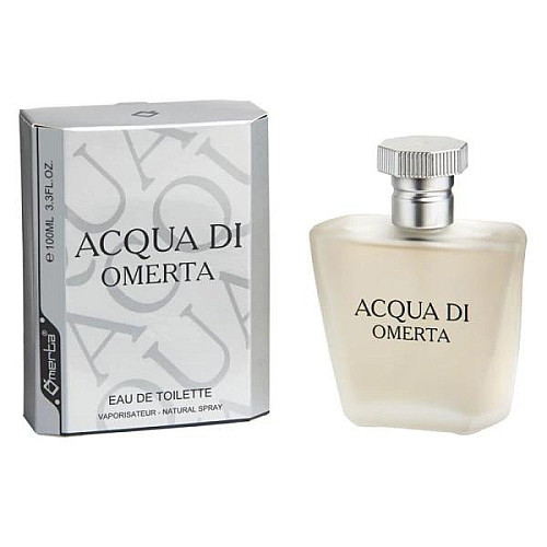 OMERTA: ACQUA DI OMERTA 100ML - PÁNSKÁ TOALETNÍ VODA (BERGAMOT, CEDR, FRÉZIE)