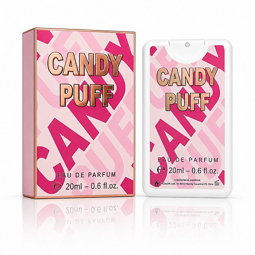 OMERTA: CANDY PUFF 20ML - DÁMSKÁ PARFÉMOVÁ VODA (MANDLE, IBIŠEK, OSTRUŽINA)