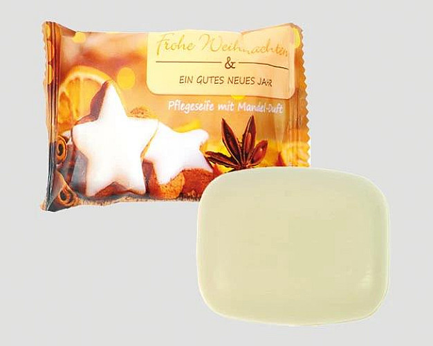 DÁRKOVÉ VÁNOČNÍ MÝDLO 25G S MANDLOVOU VŮNÍ (25G)