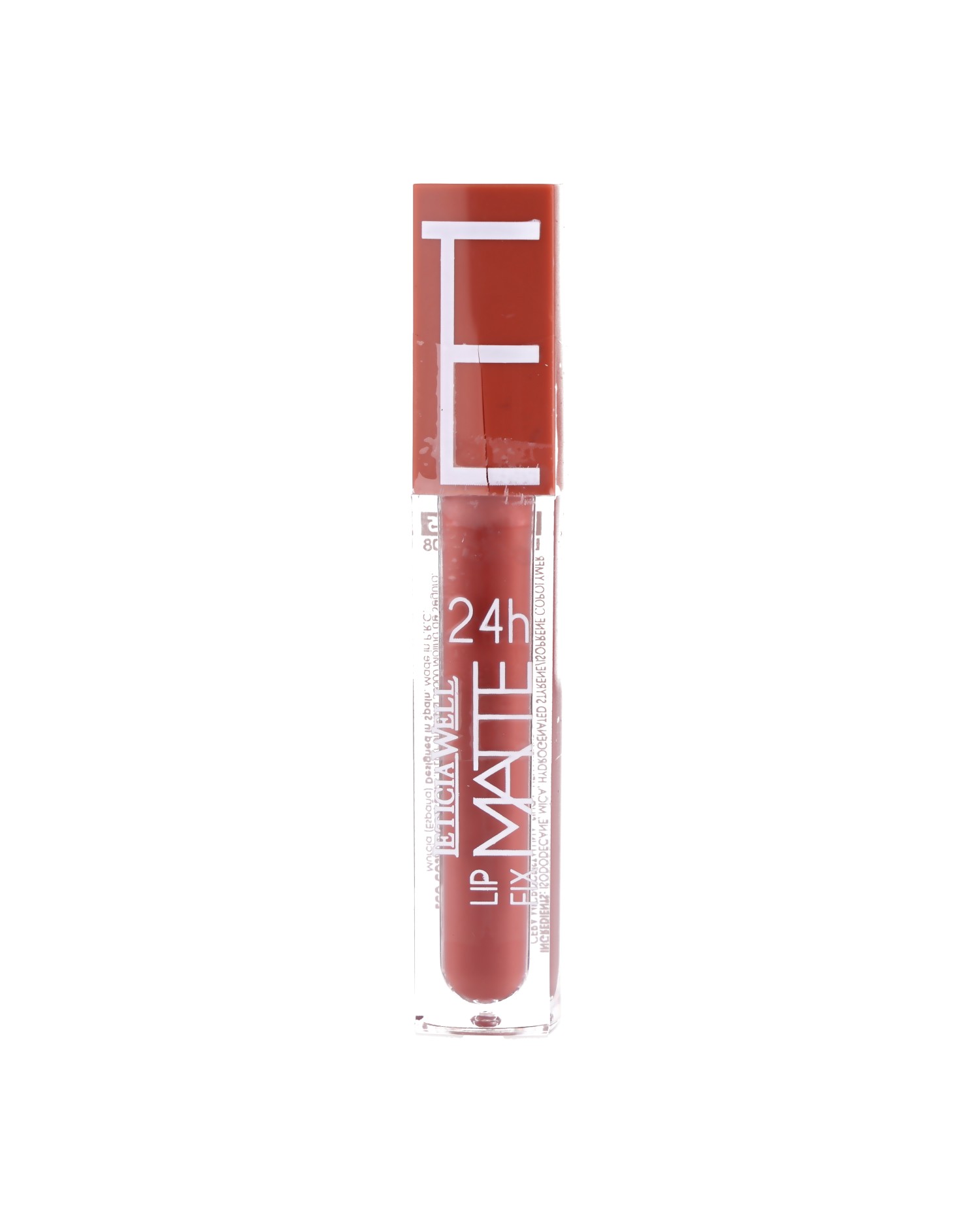 LETICIA WELL: DLOUHOTRVAJÍCÍ LIP FIX MATTE 24H (31) - HNĚDO FIALOVÁ