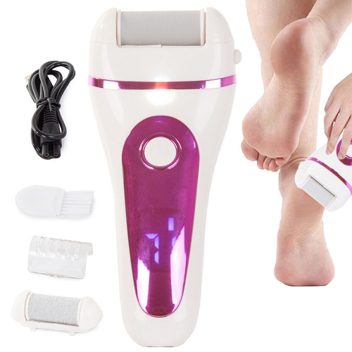 ELEKTRICKÝ PILNÍK NA PATY A CHODIDLA NA USB DOBÍJENÍ + 3 BRUSNÉ VÁLCE