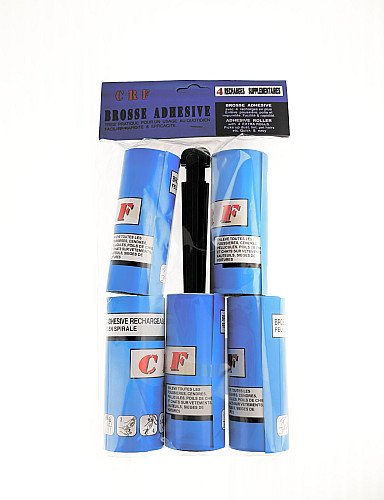 ČISTÍCÍ VÁLEČEK NA ODĚVY A TEXTIL (5KS LEPICÍ VÁLEČEK)