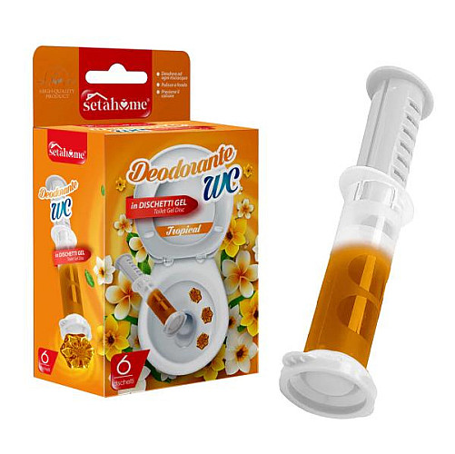 WC BLOK S TROPICKOU VŮNÍ (6 DÁVEK)