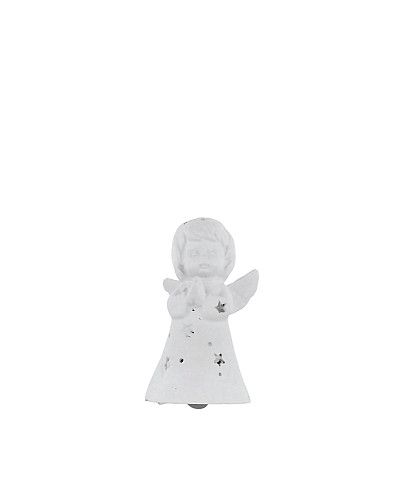 SVĚTELNÁ LED FIGURKA ANDĚLÍČKA SE SEPNUTÝMA RUKAMA- 8CM