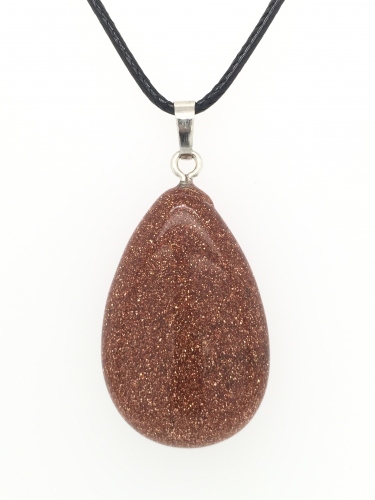 VELKÁ KAPKA NA LANKU - GOLDSTONE (44-49CM)
