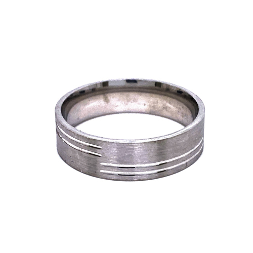 STŘÍBRNÝ PRSTEN AG925/1000 S GRAVÍROVANÝMI LINKAMI