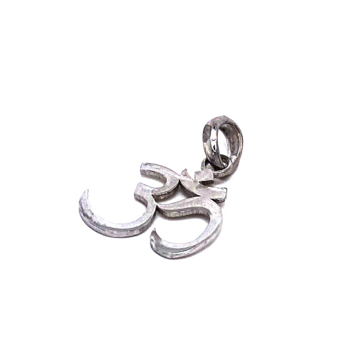STŘÍBRNÝ PŘÍVĚSEK AG925/1000 SYMBOL ÓM